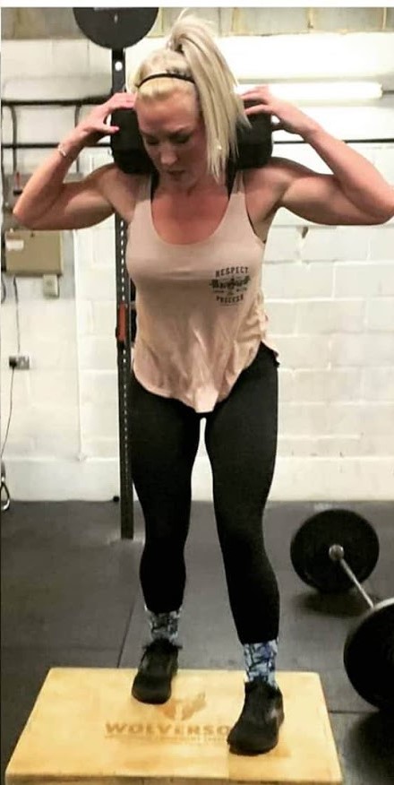 Zoey at the gym